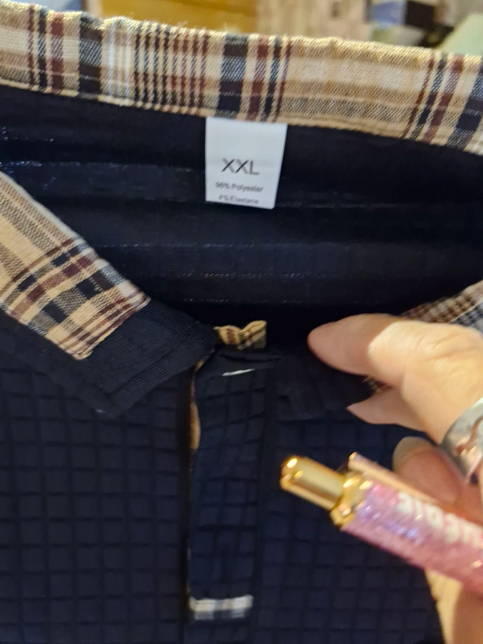 Polo azul novo 2xl – photo 4